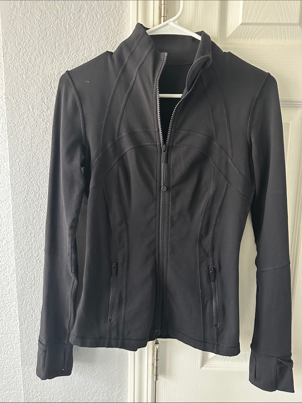 Lululemon Black Full Zip  Jacket sz 4